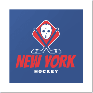 new york hockey Posters and Art